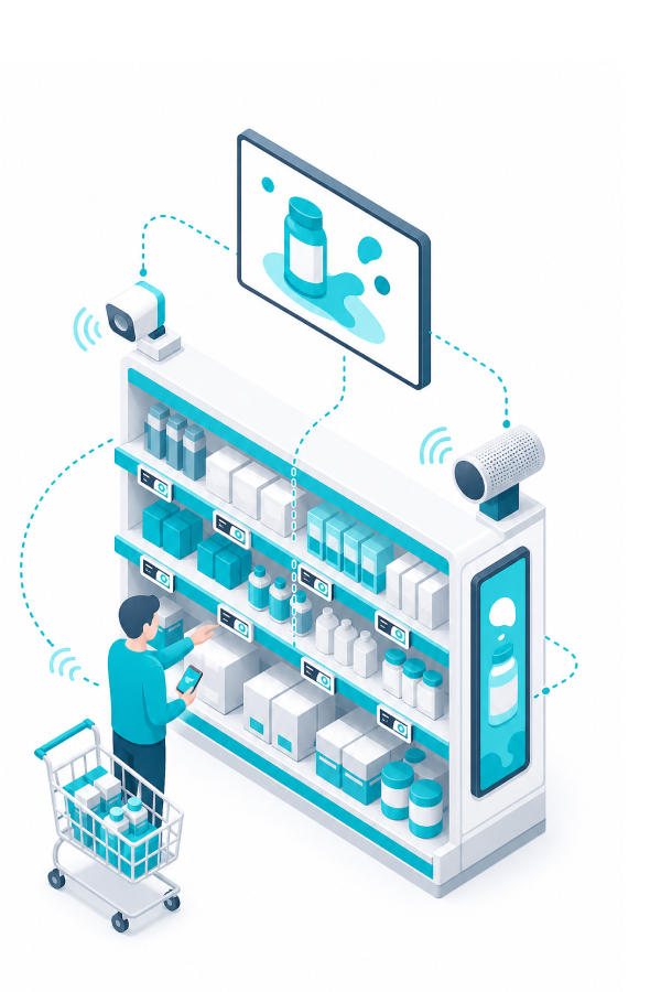 Smart Shelf illustration